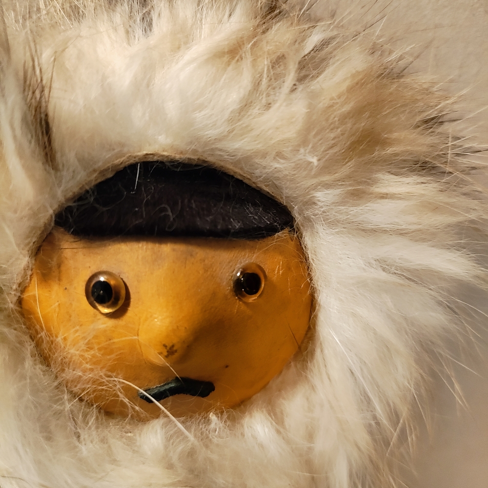Handcrafted Fur Accent Inuit - Picture 2 of 3